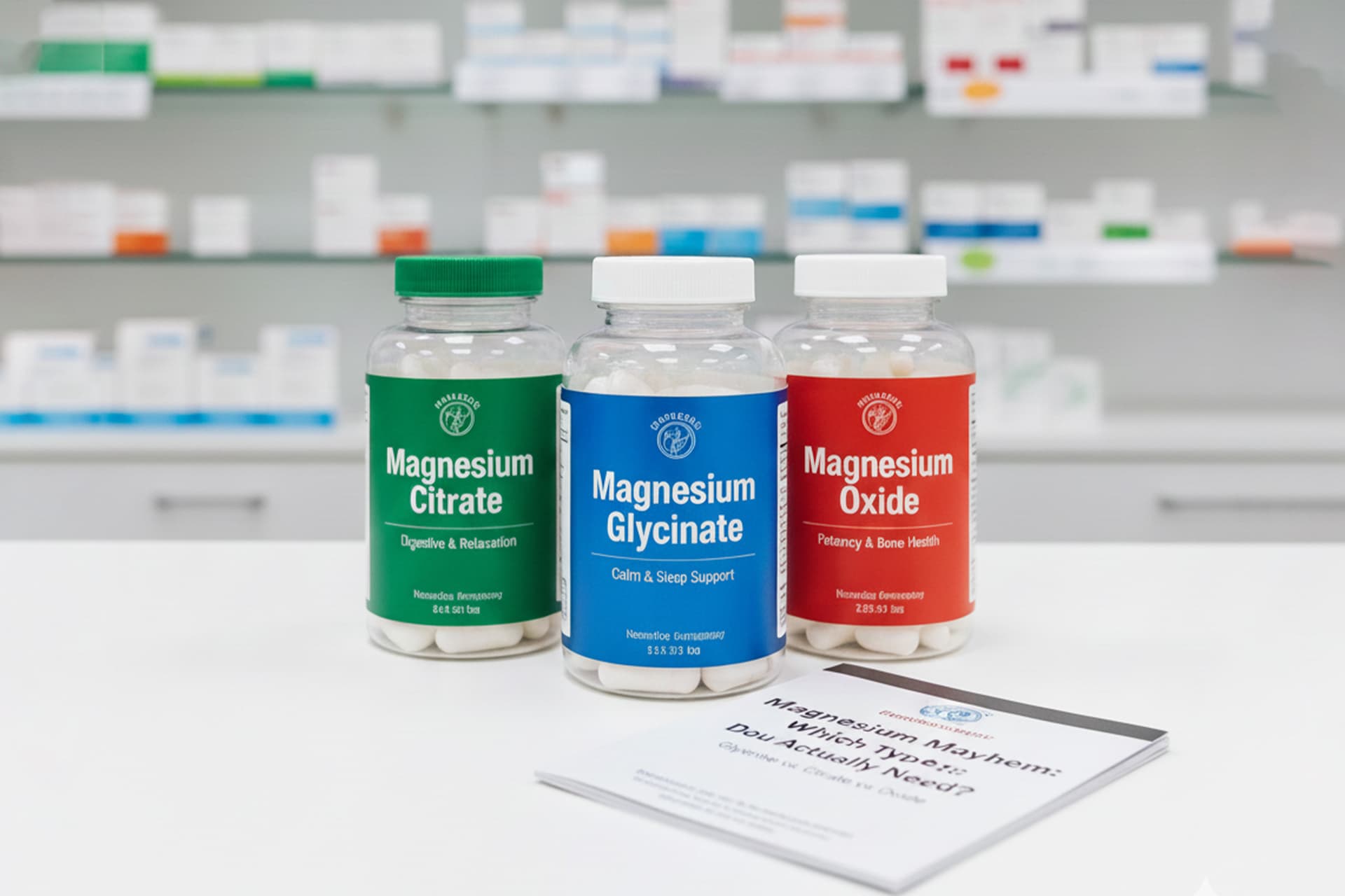 Magnesium Mayhem: Which Type Do You Actually Need? (Glycinate vs. Citrate vs. Oxide) - Health Tips & Pharmacy News